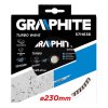 Turbo diamantový kotúč 230 mm GRAPHITE 57H638