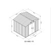 Záhradný domček - HECHT 8x8 PLUS