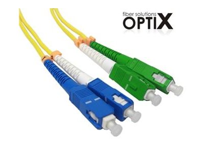 optix sc apc sc patch cord 09 125 0 25m duplex g657a 1 8mm i4246