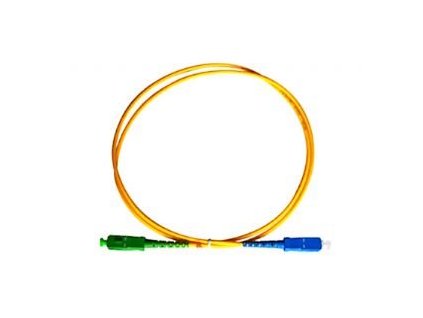 optix sc apc sc opticky patch cord 09 125 0 5m g657a simplex i3997