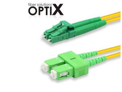 optix sc apc lc apc patch cord 09 125 0 25m duplex g657a 1 8mm ie53278