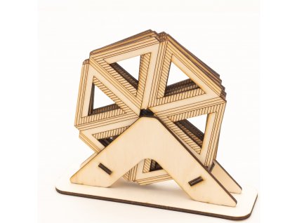 Dřevěné podtácky Hexagon
