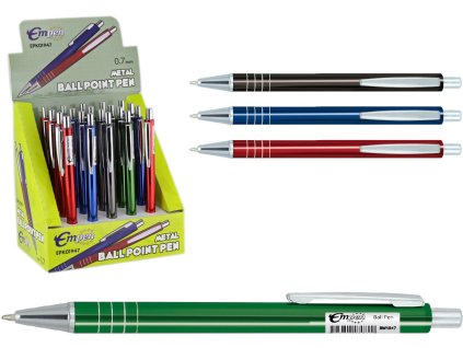 Hliníkové kuličkové pero Kenta EMPEN (Varianta 99 - mix barev)