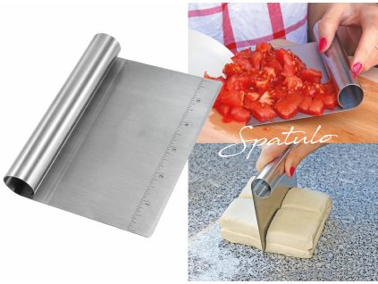 Nerezová kuchyňská stěrka Spatulo (Varianta 70 - stříbrná)