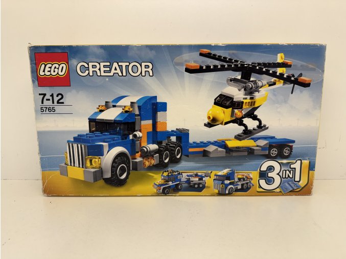 LEGO 5765 Creator - Kamión s helikopterou