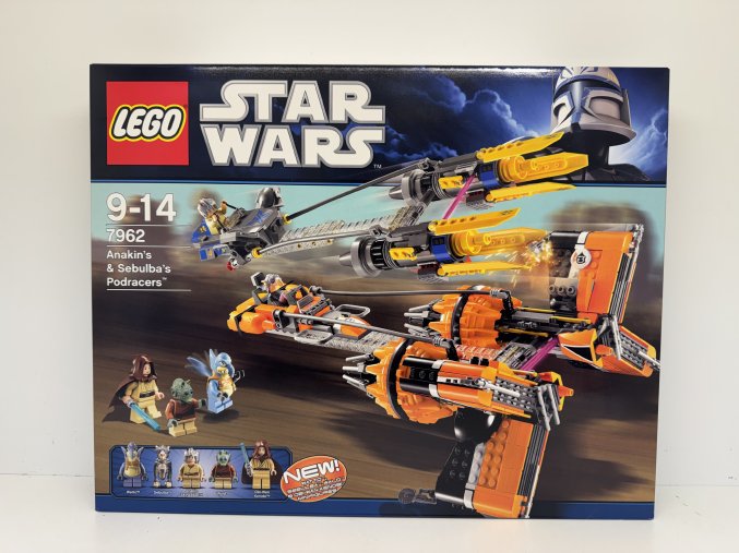 LEGO 7962 Star Wars-Anakin's and Sebulba's Podracer