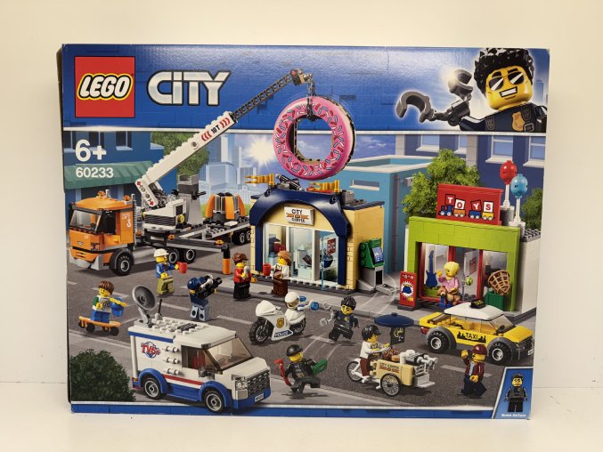LEGO 60233 City - Otevření obchodu s koblihami