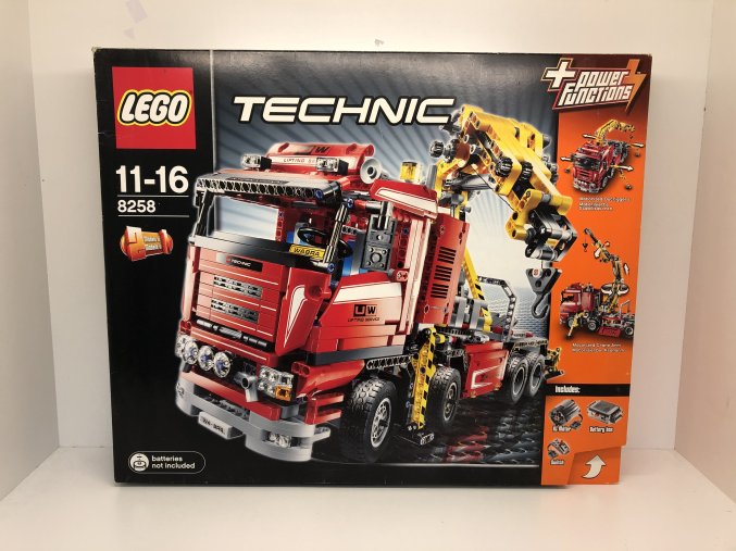 LEGO 8258 Technic - Tahač s jeřábem