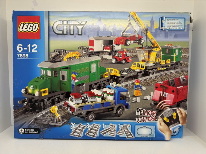 LEGO 7898 CITY - Nákladní vlak Deluxe