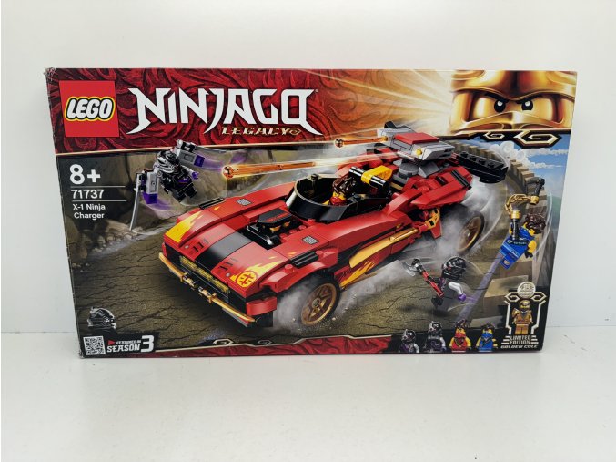 LEGO 71737 NINJAGO - Kaiův červený bourák
