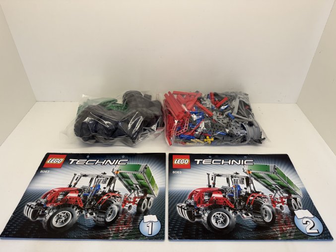 LEGO 8063 Technic - Traktor s vlekem