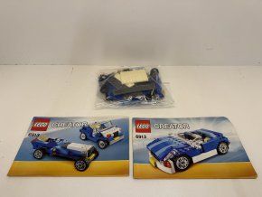 LEGO 6913 Creator - Modrý závoďák