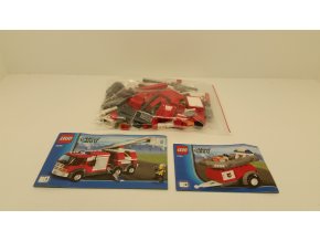 LEGO 7239 City - Hasičské nákladní auto,