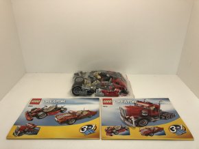 LEGO 4955 Creator - Červený kamion