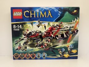 LEGO 70006 Chima - Craggerův krokodýlí člun