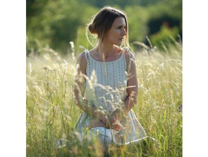 Rustikální šaty s výšivkou XI (Le Mi