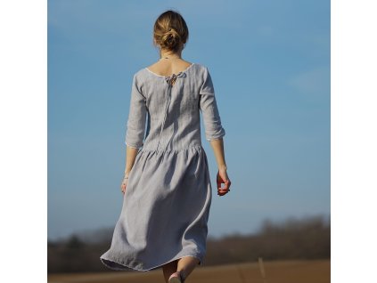 Babí léto šedé s krajkou IV (Le Mi).