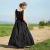 Boho maxi šaty černé VII (Le Mi)