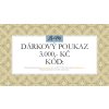 Dárkový poukaz na 3000 Kč