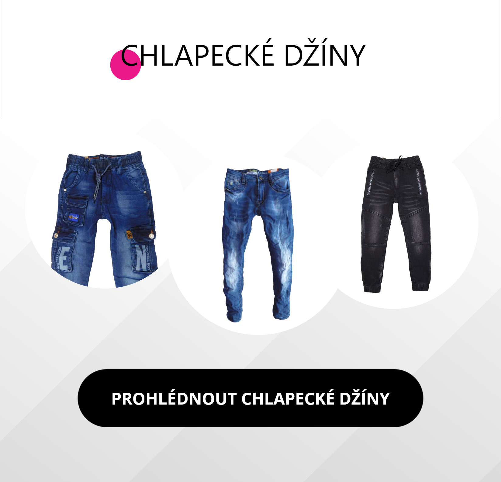 Chlapecké džíny