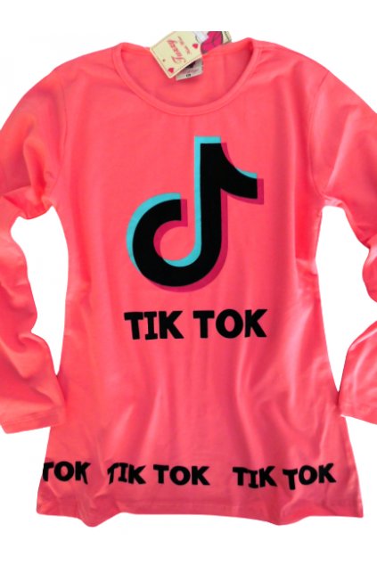 TIK TOK triko  KORÁLOVÉ (Barva 0, Velikost 170)