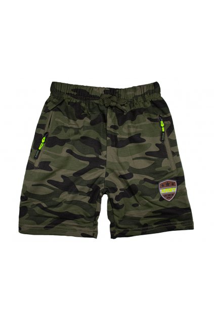 MASKÁČOVÉ kraťasy chlapecké KHAKI
