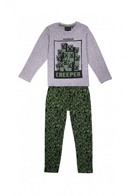 MINECRAFT chlapecké pyžamo CREEPER