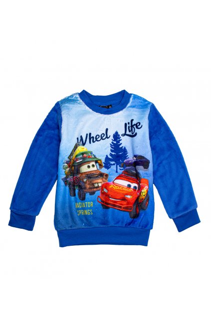 CARS mikina fleece