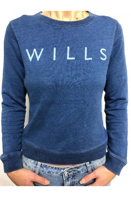 JACK WILLS  dámská mikina INDIGO (Barva 0, Velikost 40)