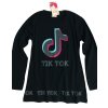 TIK TOK triko ČERNÉ (Barva 0, Velikost 170)