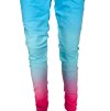FITNESS dívčí legíny-tepláky  TYRKYSOVÉ (Barva 0, Velikost 164)