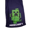 MINECRAFT chlapecké kraťasy CREEPER TMAVĚ MODRÉ
