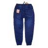 FASHION JOGGER zateplené chlapecké rifle džíny MODRÉ