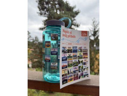 NALGENE wide mouth modrá SURFER 1L