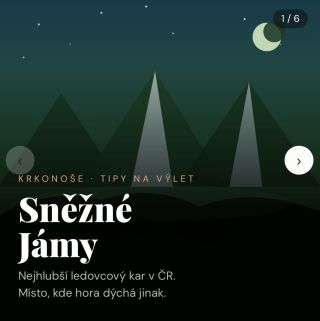 Ledovcový kar, 1 458 m, mlha jak z pohádky. A jo — máme na to samolepku 🙂 Edice Krkonoše · 25 storylepek · odkaz v biu...