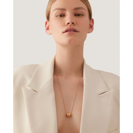 AuroraPendantNecklace Gold 2