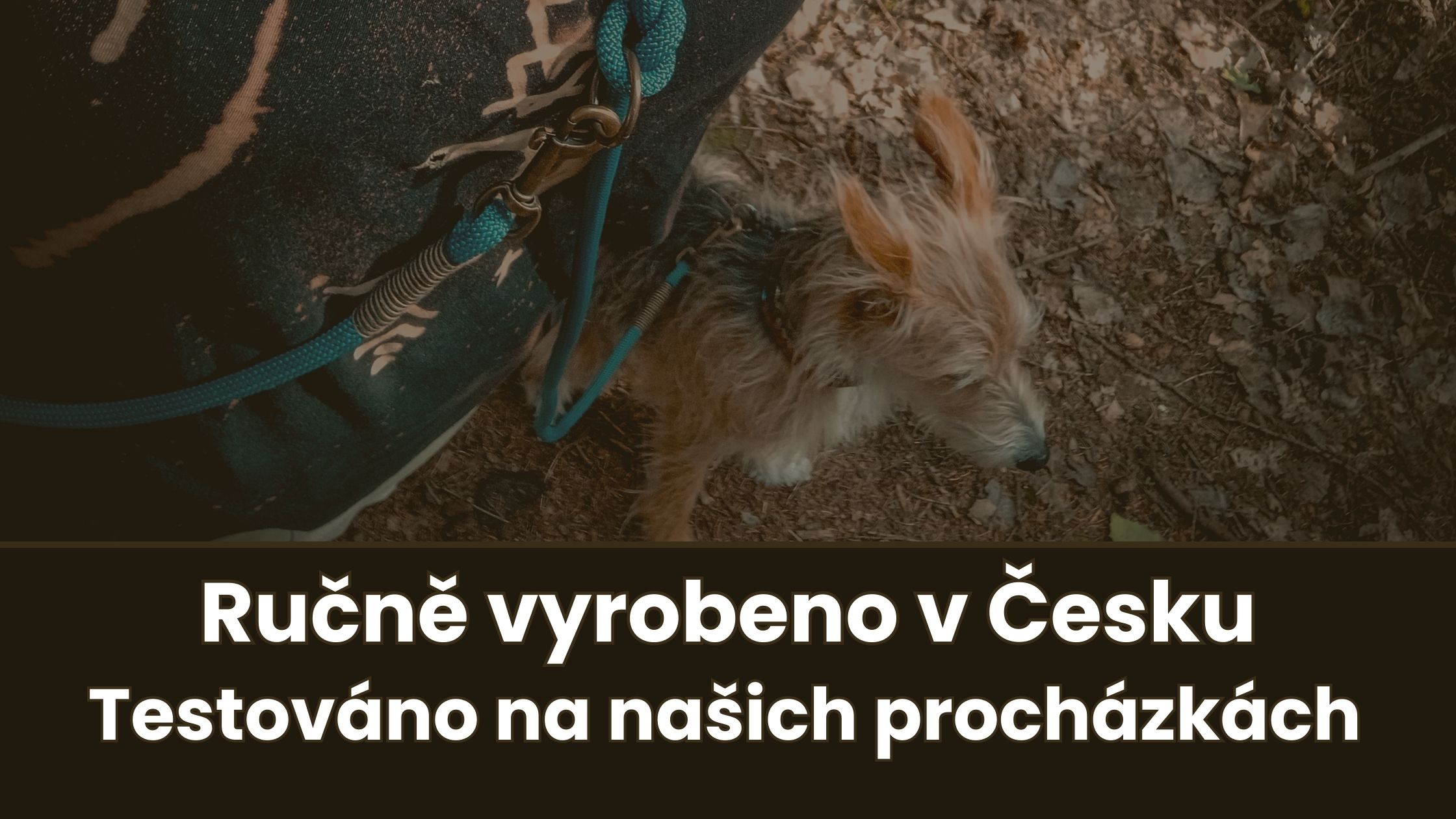 Ručně vyrobeno v Česku a tgestováno na našich procházkách