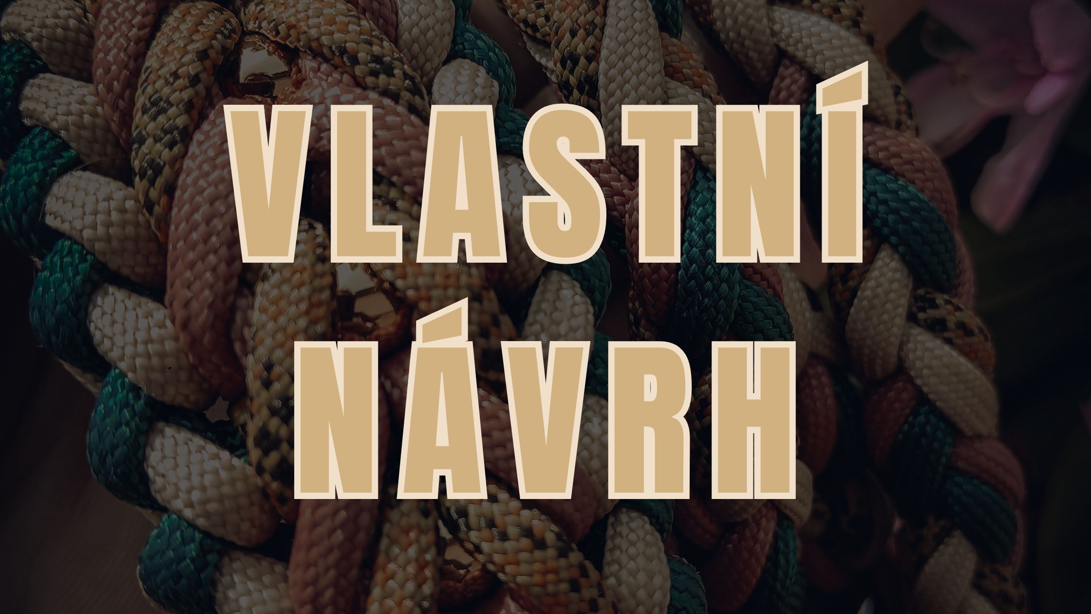 Navrhnout vlastní obojky a vodítka