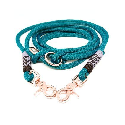 Lanové přepínací vodítko 2.5 metru - PAWSOME BLUE