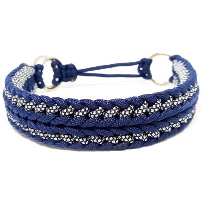 Polostahovací  obojek BLUE PEARL (34/40)