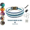 Paracord obojek na míru: Typ pletení 06 - Waterfall