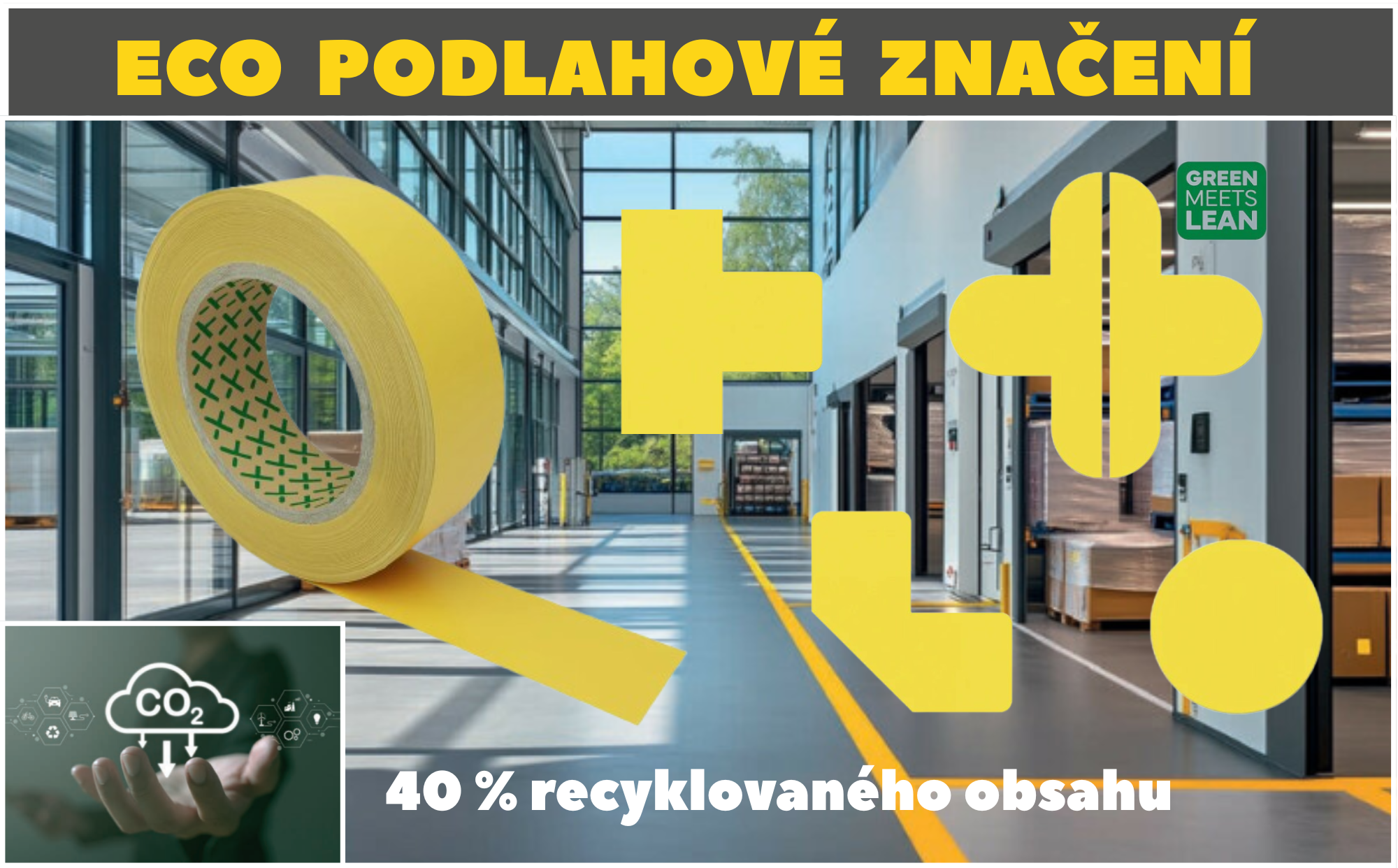 ECO podlahové značení