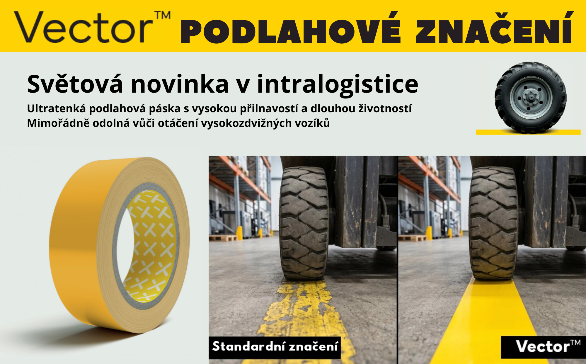 Vector™ podlahové značení