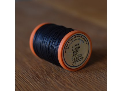 Lněná voskovaná nit - 0,65 mm