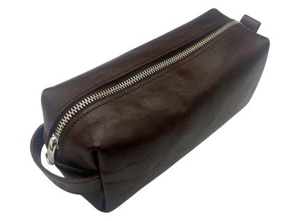 Toaletní taštička - hnědá