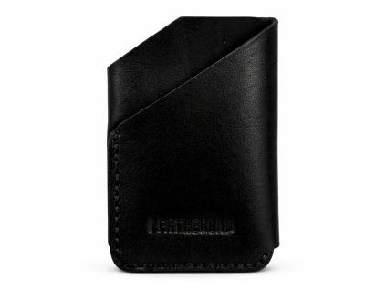 Kožena peněženka minimal černá final