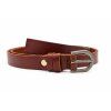Dámský kožený pásek Cognac Tan | LEATHERLAb