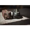 Kožená toaletní taška Classic Black | LEATHERLAb
