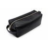 Kožená toaletní taška Classic Black LEATHERLAb
