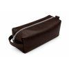 Kožená toaletní taška Brown LEATHERLAb